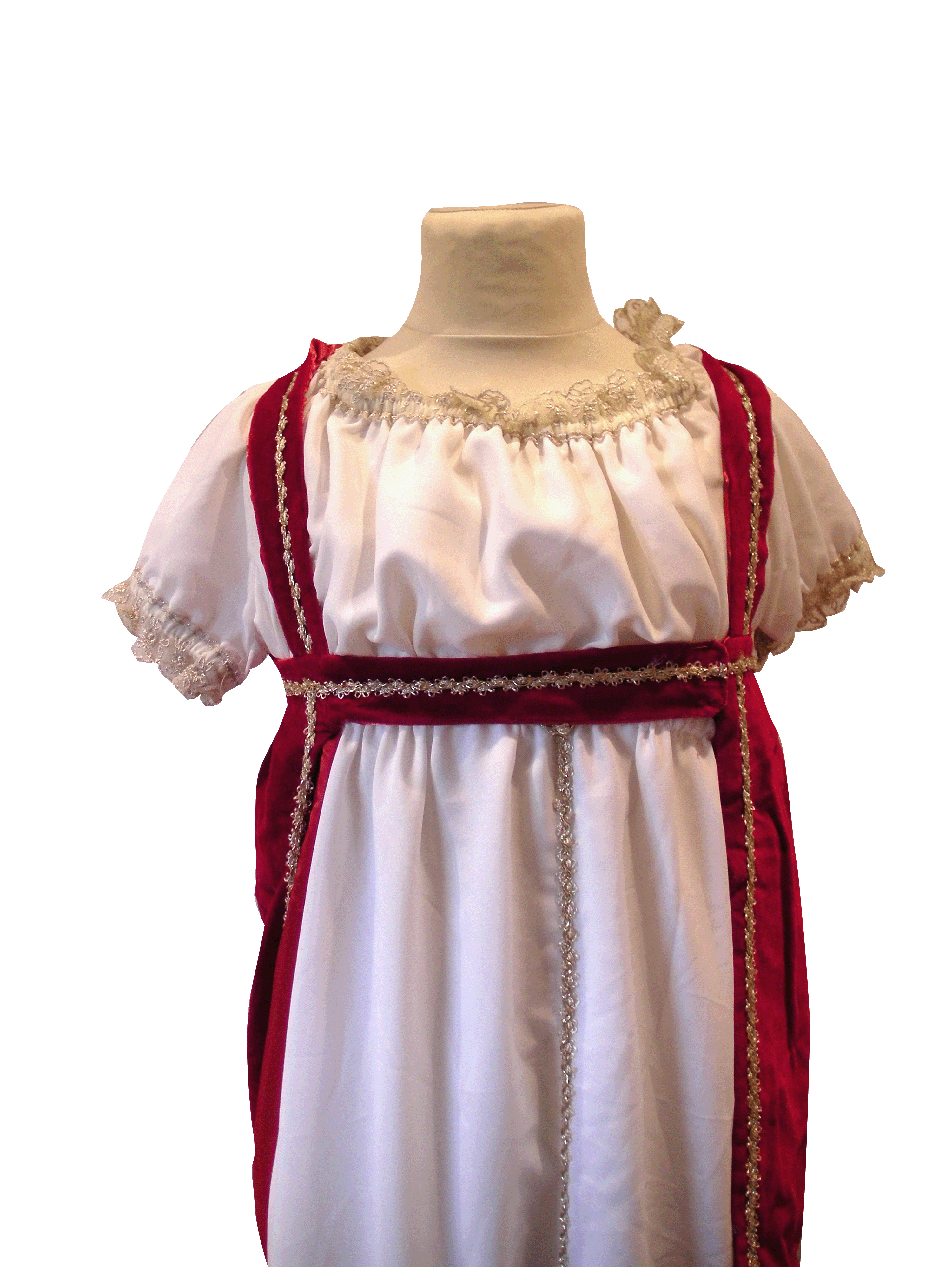 Robe Joséphine et sa traîne