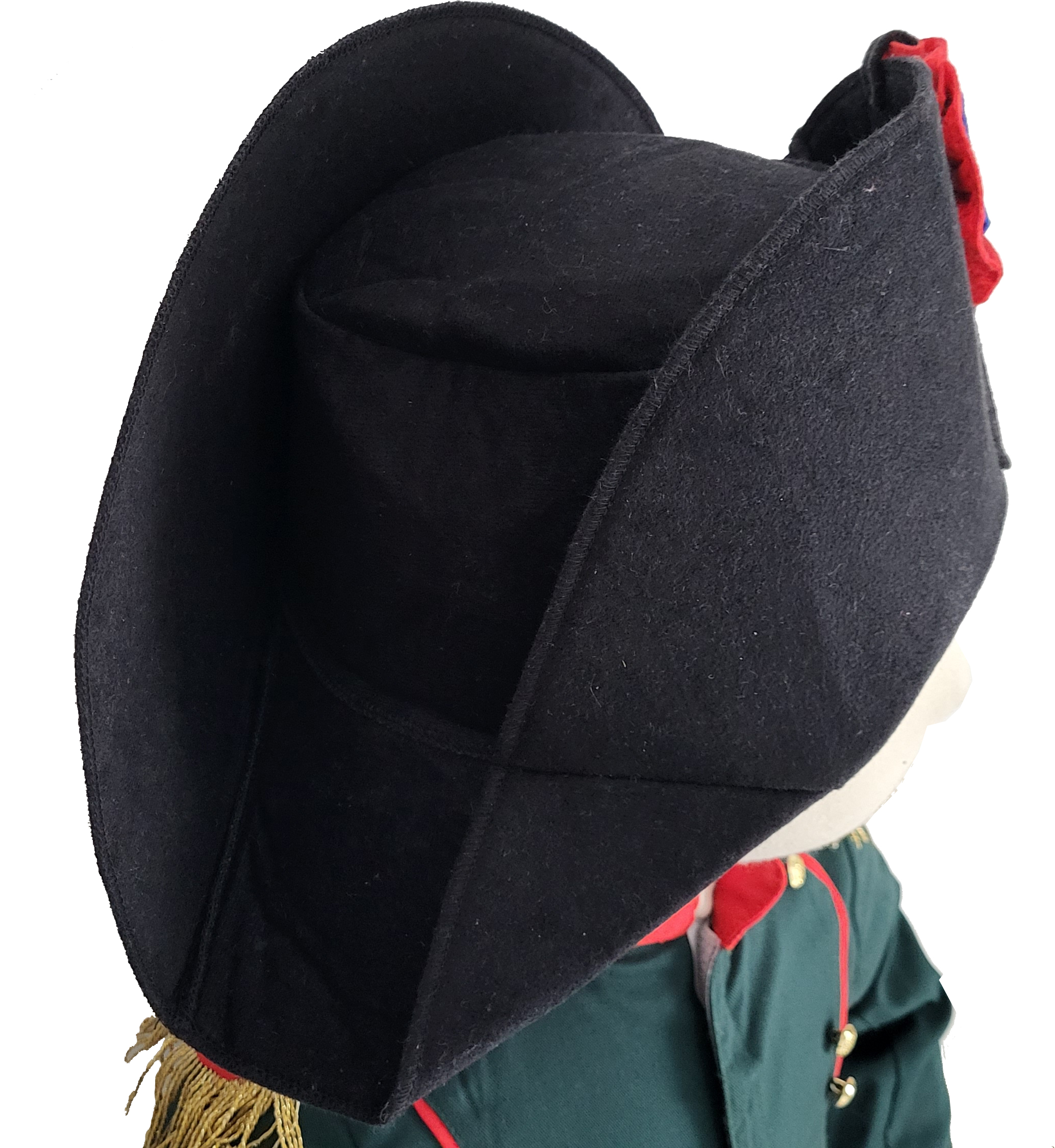 nouveau chapeau de Napoléon en suédine