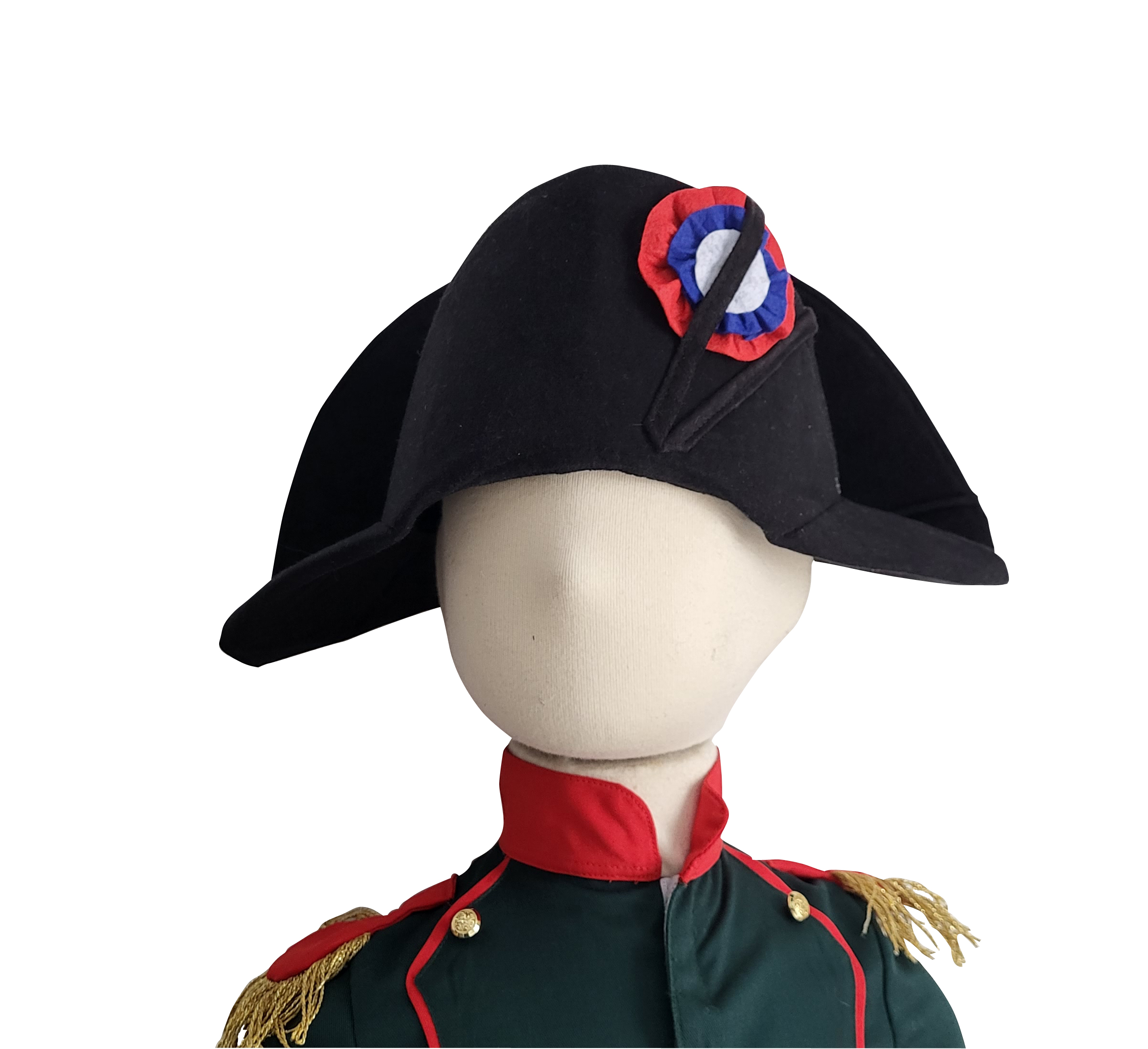 nouveau chapeau de Napoléon en suédine